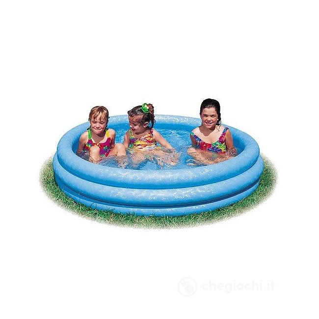 Intex Piscina Crystal Blu Grande...