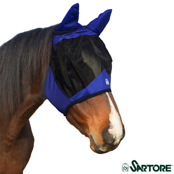 Maschera Antimosche Morbida con Doppia Chiusura Sartore