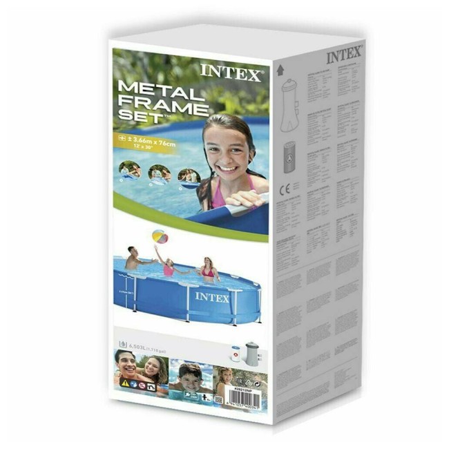 Piscina Frame 366x76cm INTEX