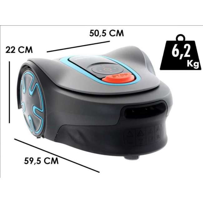 Robot Rasaerba SILENO Minima 500 GARDENA