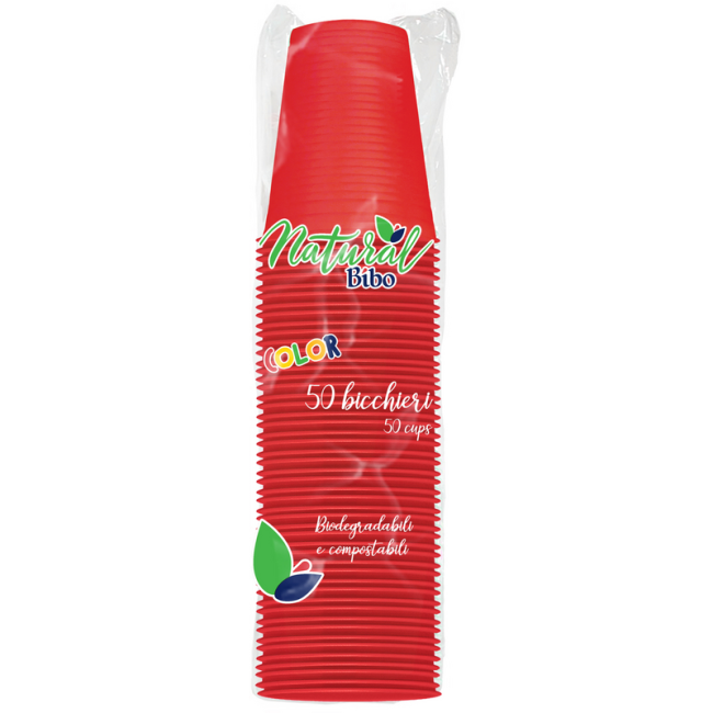 Bicchieri 200cc 50pz Colorati BIBO