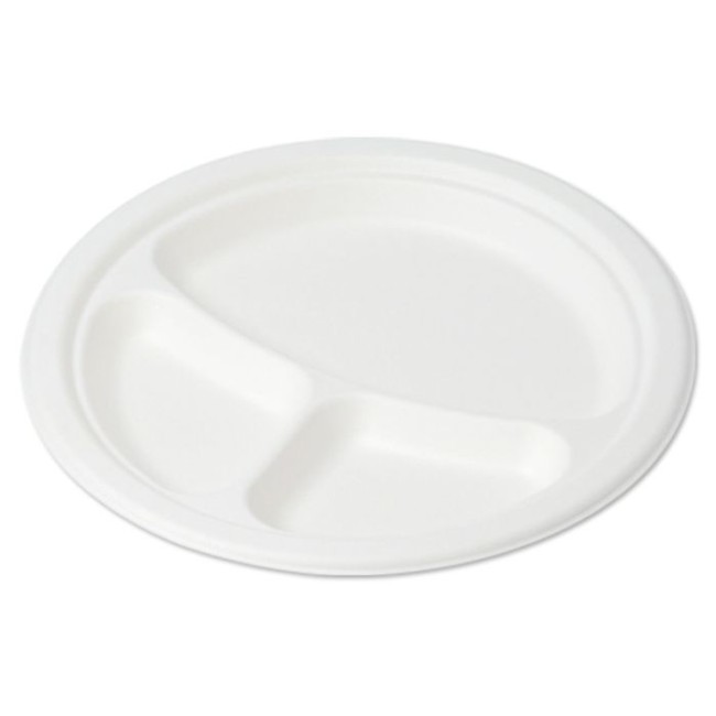 Piatto 3 Scomparti in Polpa di...