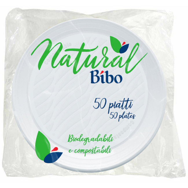 Piatto Dessert 50pz BIBO