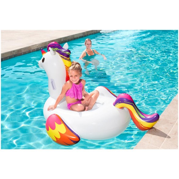 Unicorno Gonfiabile Cavalcabile 150x117cm Bestway
