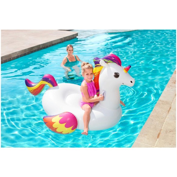 Unicorno Gonfiabile Cavalcabile 150x117cm Bestway