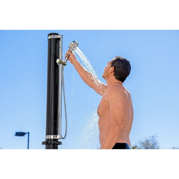 Doccia Solare Da Giardino Serbatoio 20 Litri Con Miscelatore, Doccino E Portaoggetti Bestway