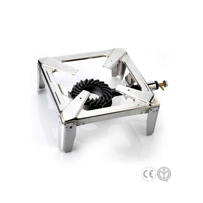 Fornellone a Gas Drago in Inox OMAC