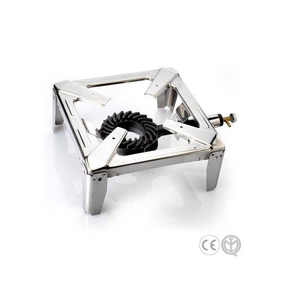 Fornellone a Gas Drago in Inox OMAC