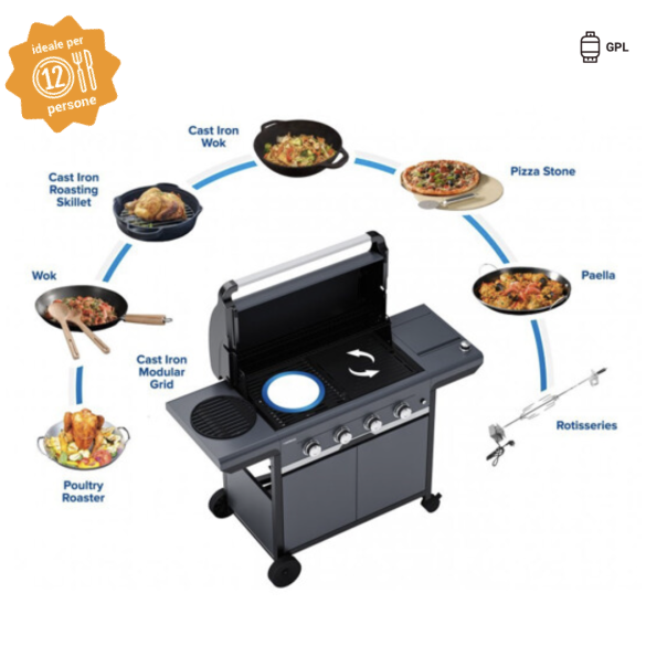 Barbecue a Gas Select 4  EXS CAMPINGAZ