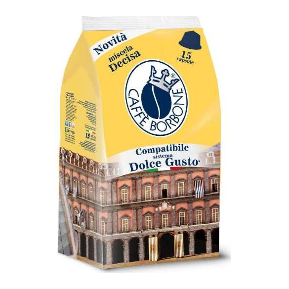 Capsula Dolcegusto Decisa conf. 15 pz CAFFE' BORBONE