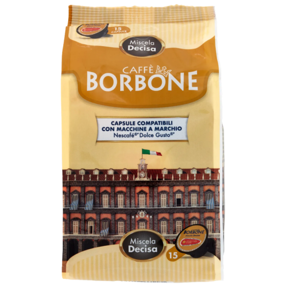 Capsula Dolcegusto Decisa conf. 15 pz CAFFE' BORBONE