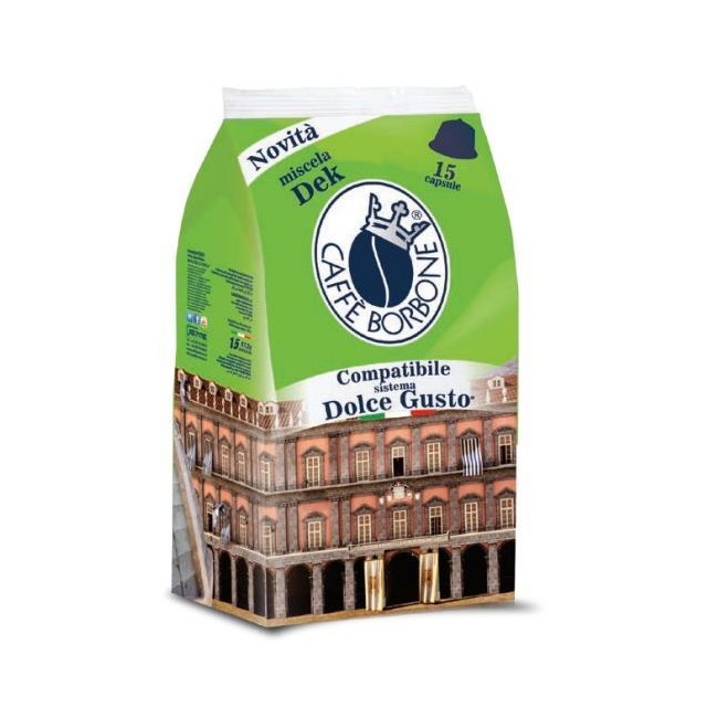 Capsula Dolcegusto Dek conf. 15 pz...
