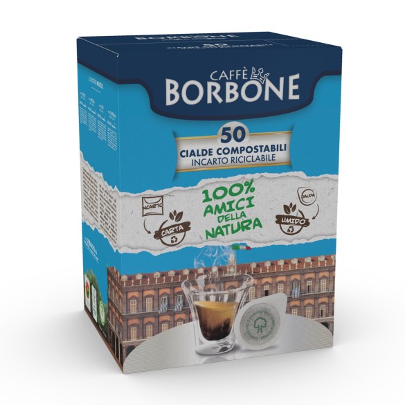 Cialda Caffè Blu Nobile conf. 50 pz CAFFE' BORBONE