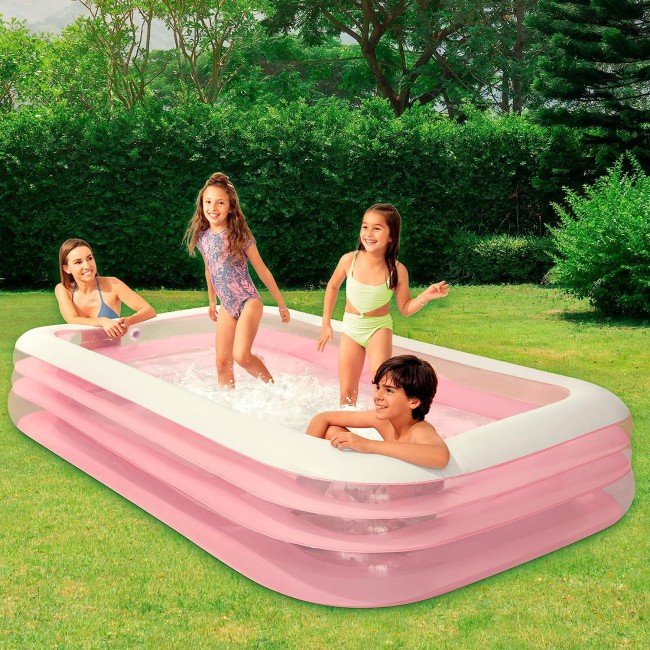 Piscina Family Pink 305x183x56 cm INTEX