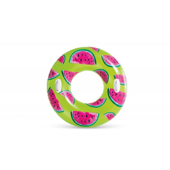 Ciambella Fantasia Tropicale con Maniglie 107 cm Intex