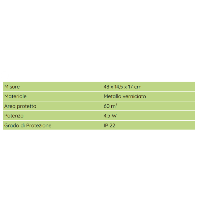 Trappola Luminosa Flytec Led 4.5 W ORMA