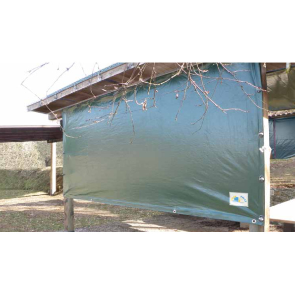 Telo Bipolitenato Verde c/Occhielli 2x4 mt COVER JOLLY