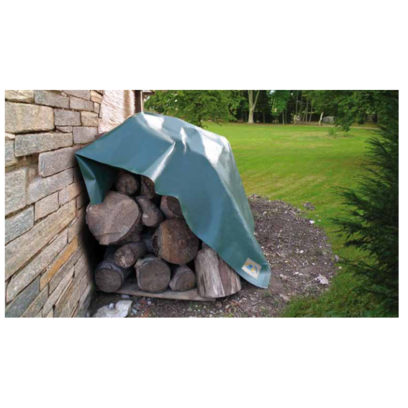 Telo Bipolitenato Verde c/Occhielli 4x6mt COVER JOLLY