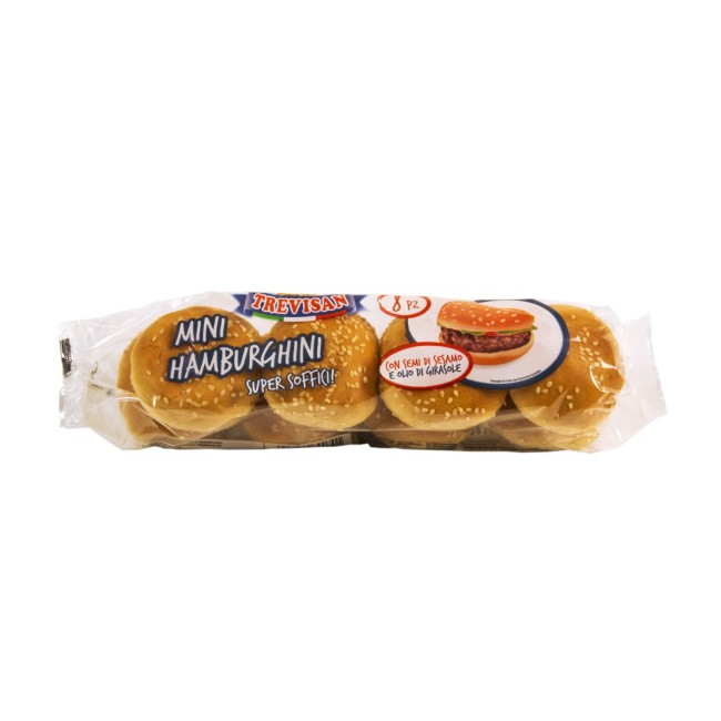 Mini Hamburger 190 gr 8 pz TREVISAN