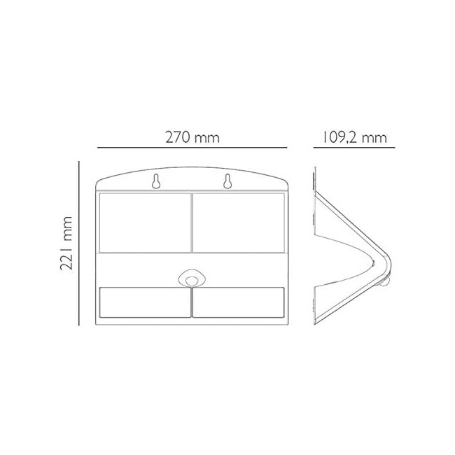 Proiettore Led 6,8 W Ricarica Solare,...