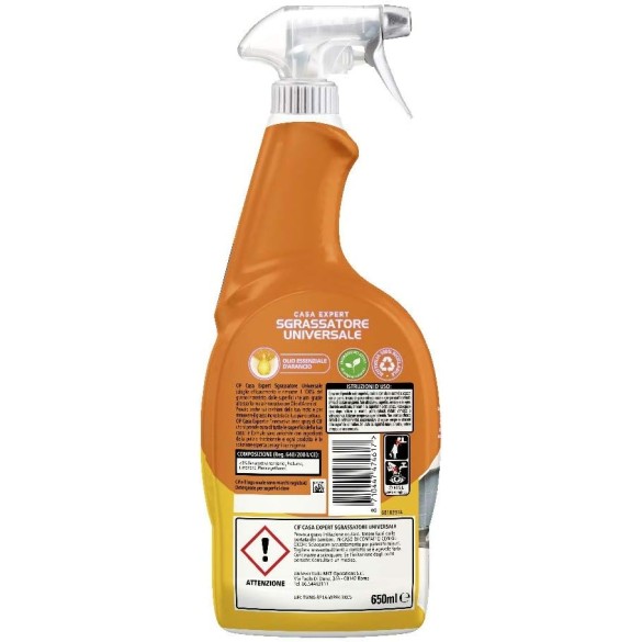 Cif Casa Expert Sgrassatore Universale, 650ml