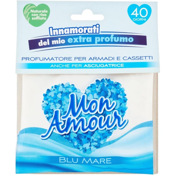 Mon Amour Sacchetti Profumati Armadi E Cassetti Blu Mare Pz 1