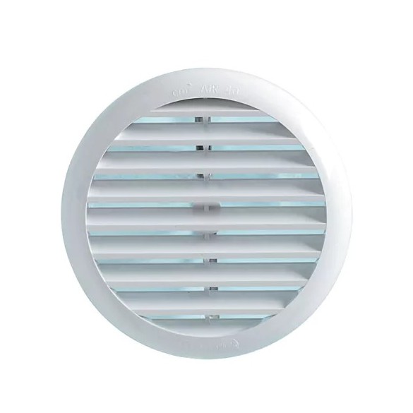 Griglia Aerazione Tonda C/Molle Rete mm 40-80 LA VENTILAZIONE