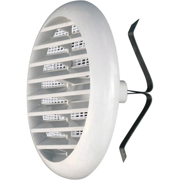 Griglia Aerazione Tonda C/Molle Rete mm 40-80 LA VENTILAZIONE