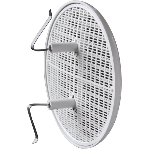 Griglia Aerazione Tonda C/Molle Rete mm 80-125 LA VENTILAZIONE