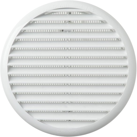 Griglia Aerazione Tonda C/Molle Rete mm 125-160 LA VENTILAZIONE