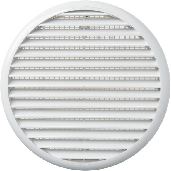 Griglia Aerazione Tonda C/Molle Rete mm 165-220 LA VENTILAZIONE