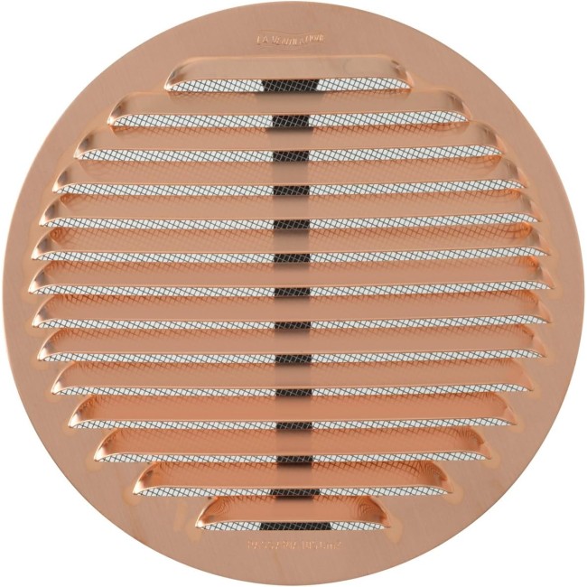 Griglia Aerazione Rame Tonda C/Molle...