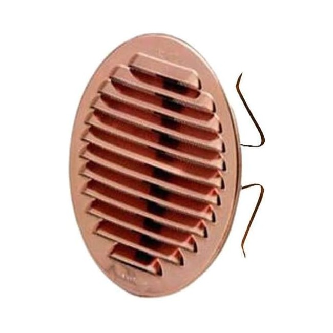 Griglia Aerazione Rame Tonda C/Molle...