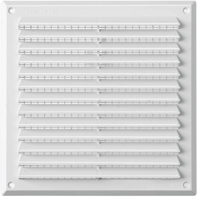 Griglia Aerazione Con Rete mm 227x227...