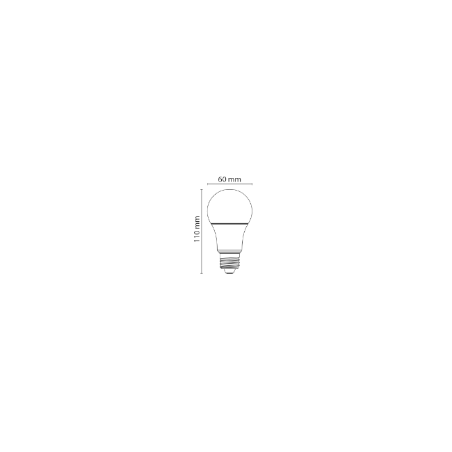 Lampadina Goccia Led Classic E27 11W...