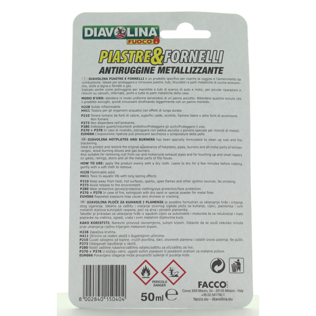 Diavolina Piastre e Fornelli