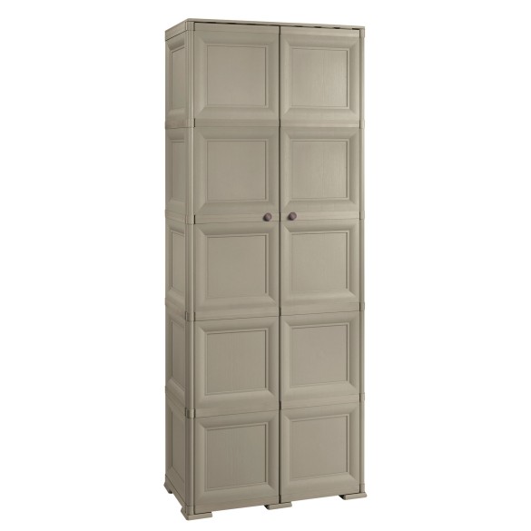 Armadio Omnimodus - 5 Moduli con 5 Ripiani e 4 Vani Aperti + 1 Puntale TONTARELLI