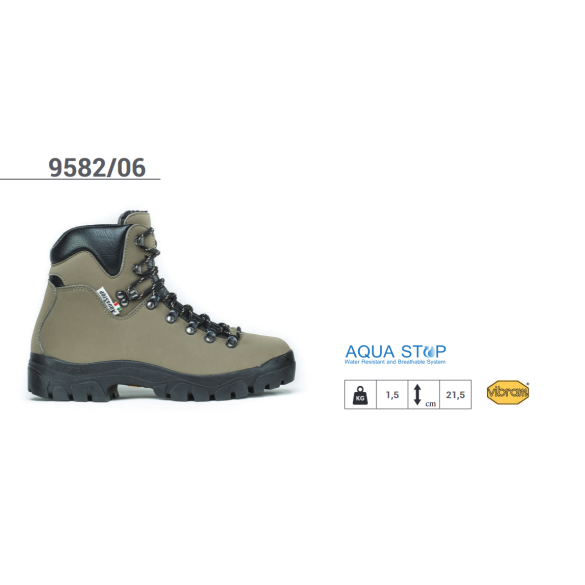 Scarpa Trekking in Nabuk art.9582/06 Misure Assortite TREEMME