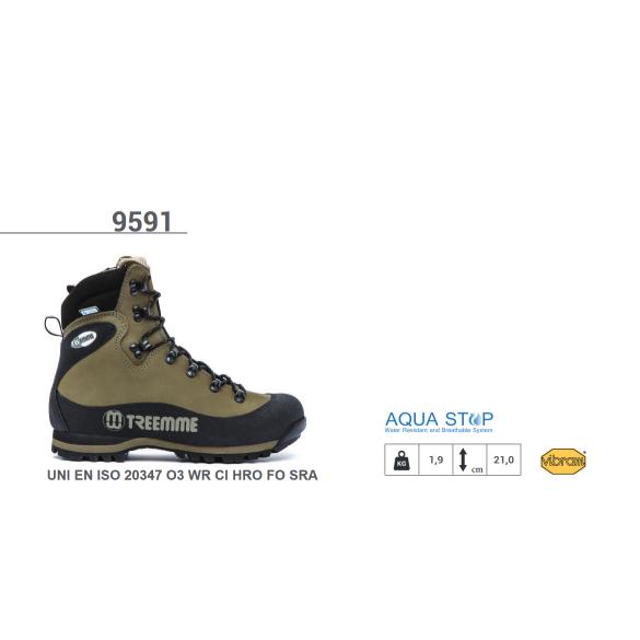 Scarpa Trekking in Nabuk art.9591 Misure Assortite TREEMME