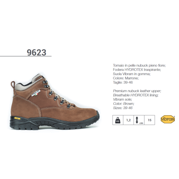 Scarpa Sportiva Alta Hidrotex art.9623 Misure Assortite TREEMME