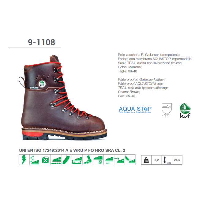 Scarpone Roccia Antitaglio art.91108...