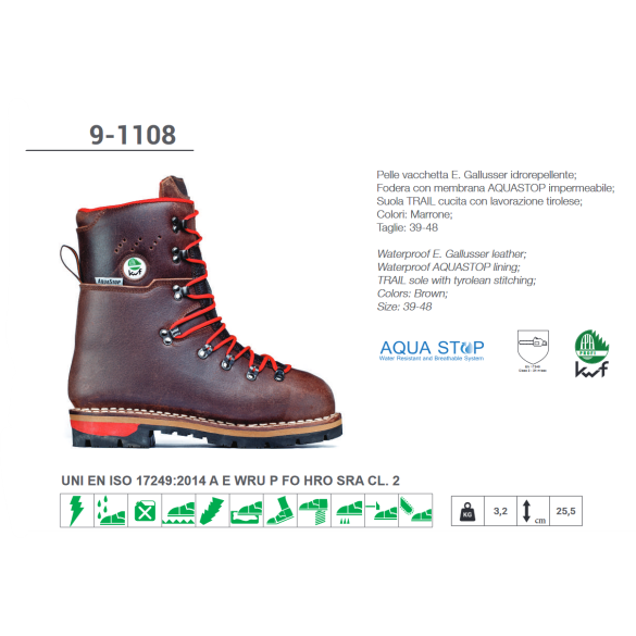 Scarpone Roccia Antitaglio art.91108 Misure Assortite TREEMME