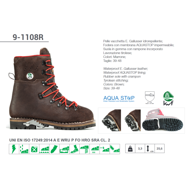 Scarpone Roccia Antitaglio art.91108R...