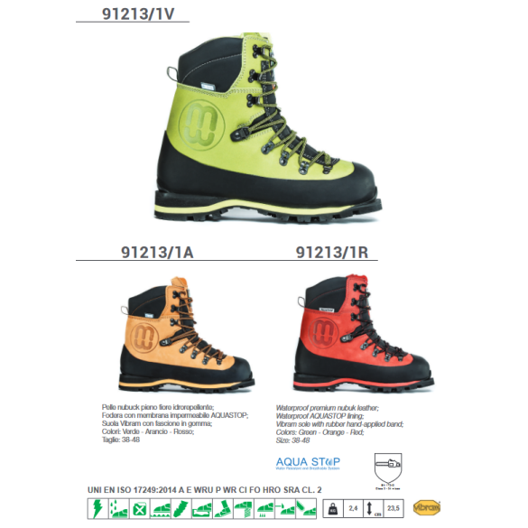 Scarpone in Nabuk Antitaglio art.91213/1 Misure Assortite TREEMME