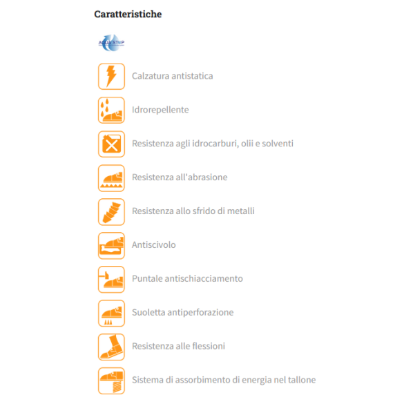 Scarponcino Trekking/Antinfortunistico Acquastop in Pelle Art. 91500 Misure Assortite TREEMME