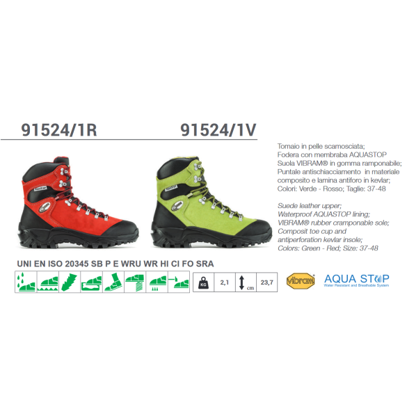 Scarponcino Trekking in Pelle Scamosciata con Fodera Acquastop Art. 91524/1 Misure Assortite TREEMME