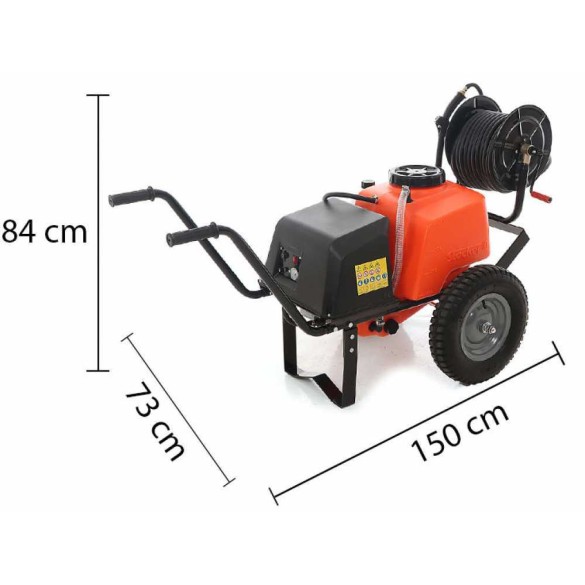 Pompa a carriola a batteria 40 l art 301 STOCKER