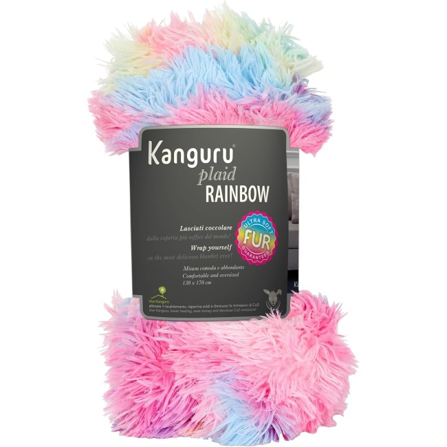 Coperta Rainbow Fur KANGURU