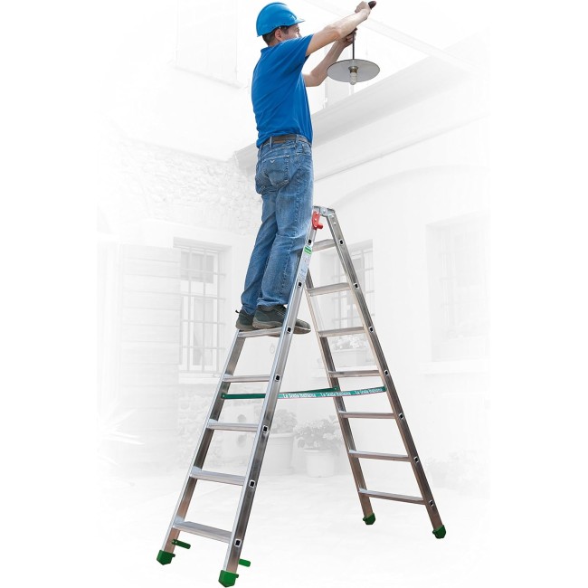 Scala Doppia 7 Gradini + Pianetto...