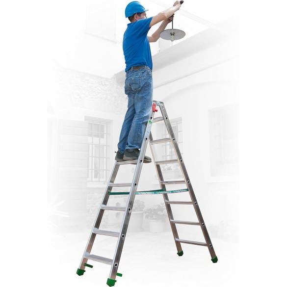 Scala Doppia 7 Gradini + Pianetto Dupla FACAL